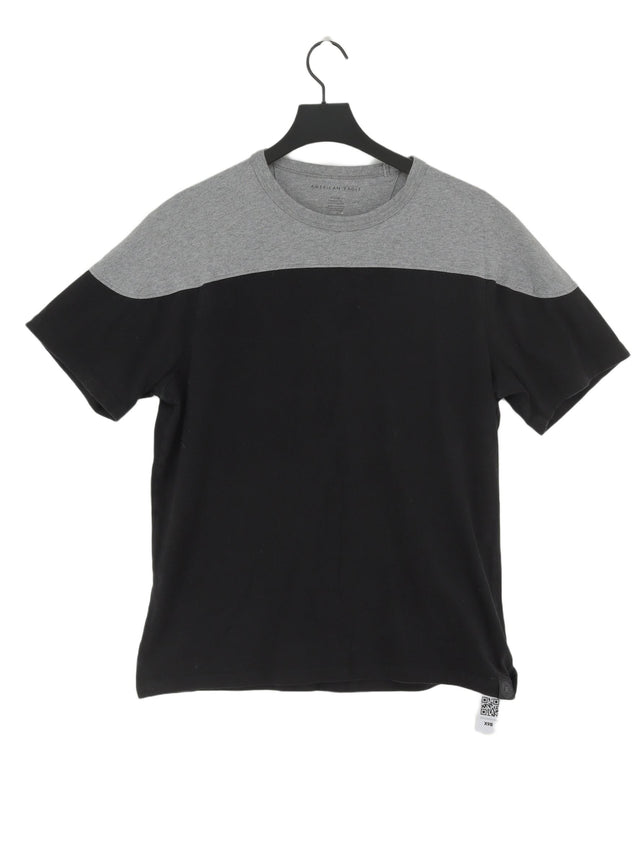American Eagle Outfitters Men's T-Shirt M Black 100% Cotton