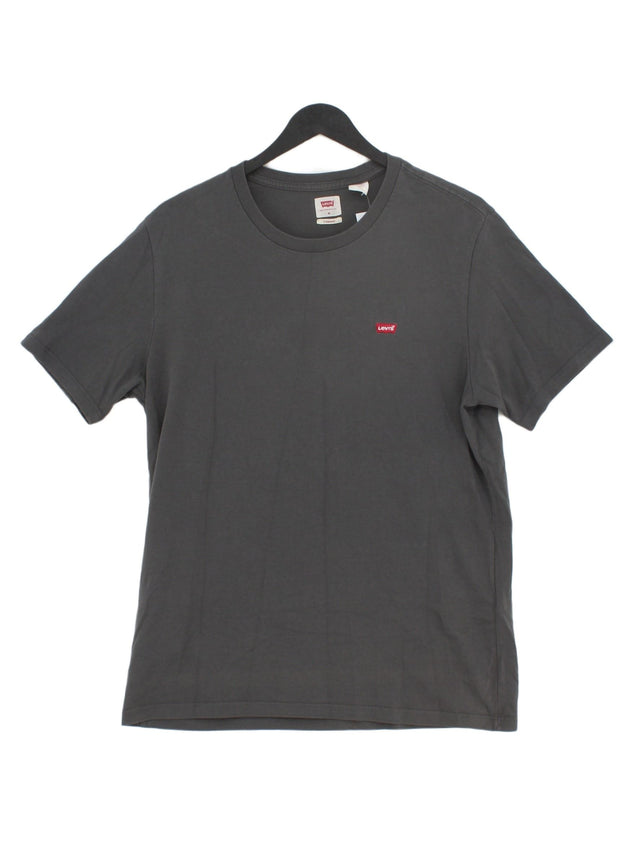 Levi’s Women's T-Shirt M Grey 100% Cotton