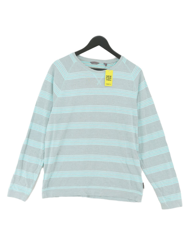 Ted Baker Men's Jumper L Grey 100% Cotton