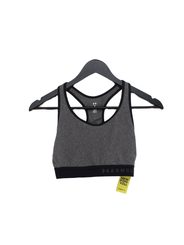 Under Armour Women's T-Shirt M Grey Polyester with Elastane