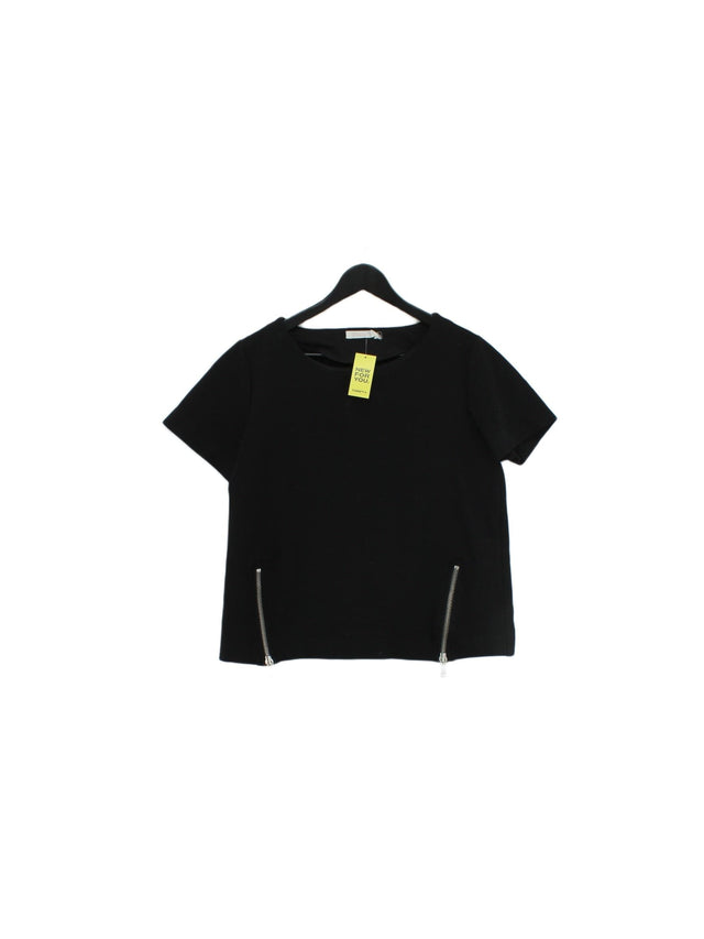 Finery Women's T-Shirt UK 12 Black 100% Other
