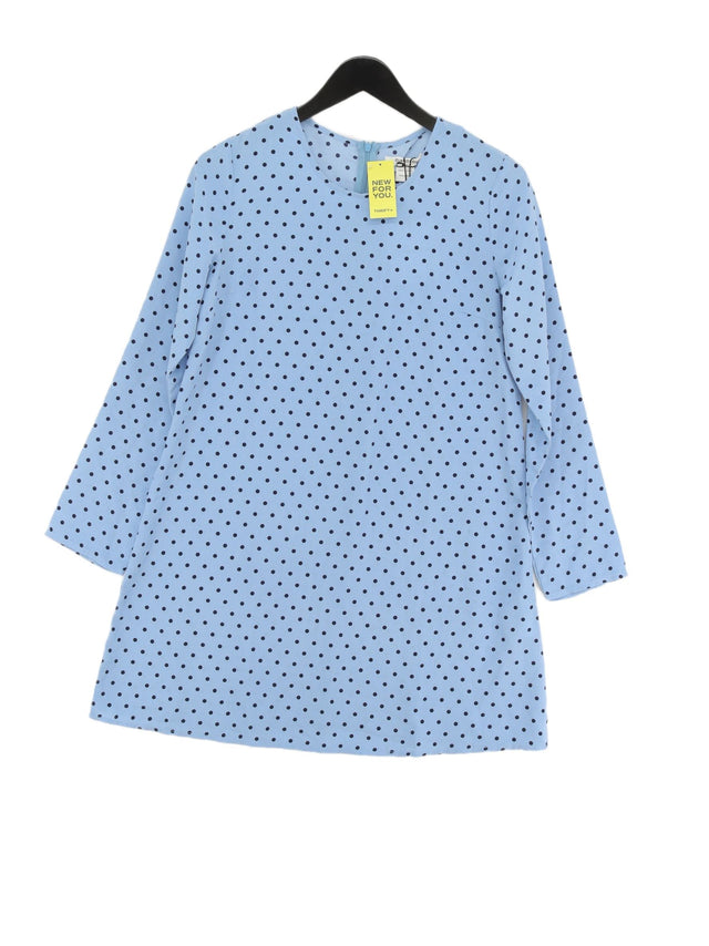Glamorous Women's Midi Dress UK 10 Blue 100% Polyester