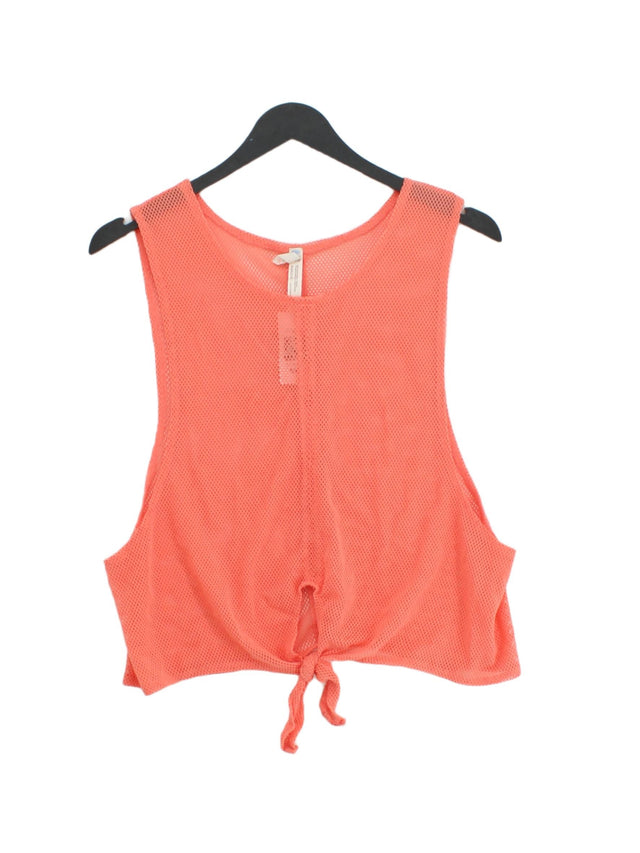 Fp Movement Women's T-Shirt S Orange 100% Polyester