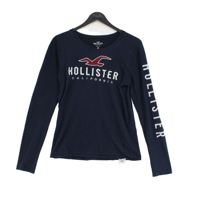 Hollister Women's Top S Blue 100% Cotton