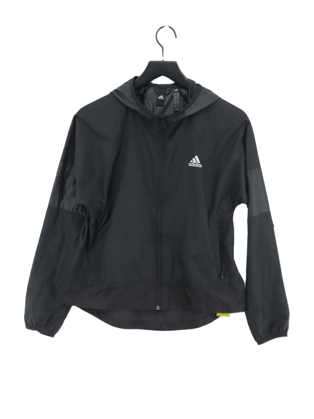 Adidas Women's Jacket UK 8 Black 100% Polyester