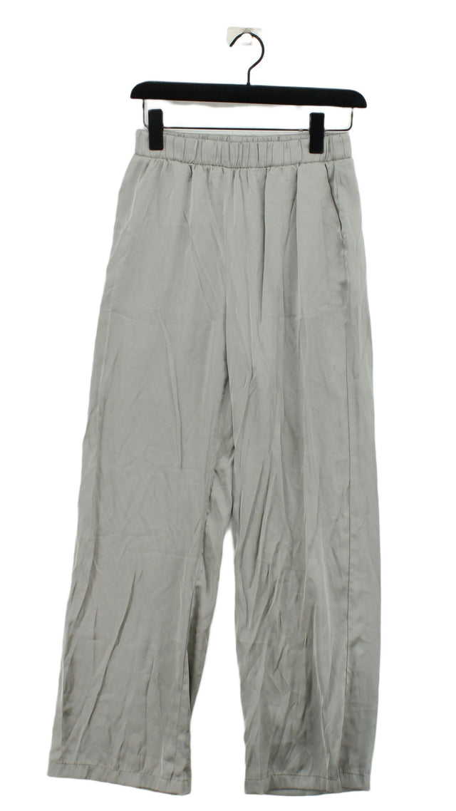 Vero Moda Women's Trousers S Grey 100% Polyester