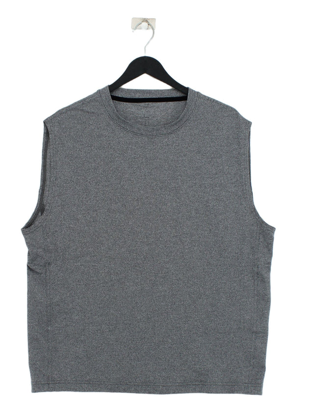 Lululemon Men's T-Shirt L Grey 100% Other