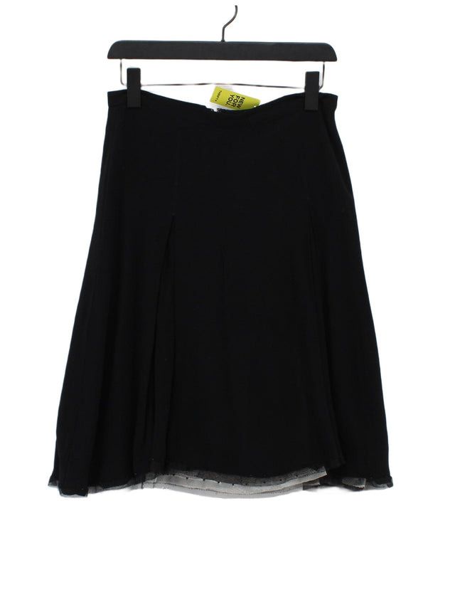 Noa Noa Women's Midi Skirt S Black Viscose with Polyester