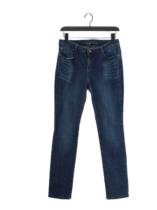 Kenneth Cole Women's Jeans W 31 in Blue 100% Cotton