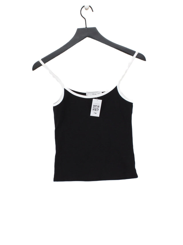 MNG Women's Top XS Black 100% Other