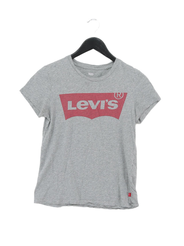 Levi’s Women's T-Shirt XS Grey 100% Cotton
