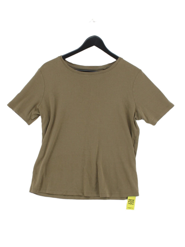 Capsule Women's T-Shirt UK 18 Green 100% Cotton
