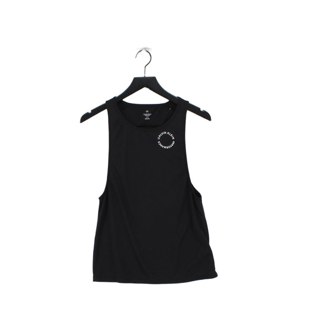 Calvin Klein Men's T-Shirt XS Black 100% Polyester
