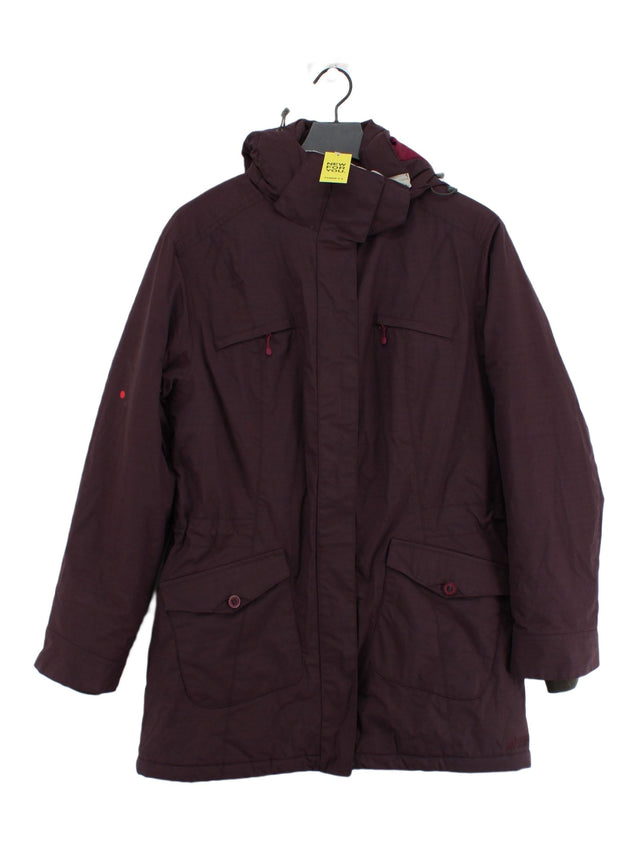 Mountain Equipment Women's Coat M Purple Nylon with Other, Polyester