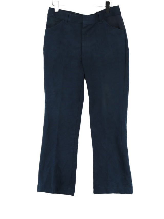 Vintage Farah Women's Suit Trousers W 32 in; L 28 in Blue 100% Other