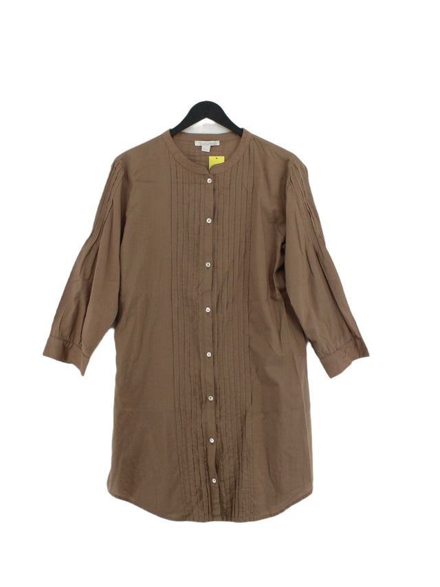 Timberland Women's Shirt L Brown 100% Cotton