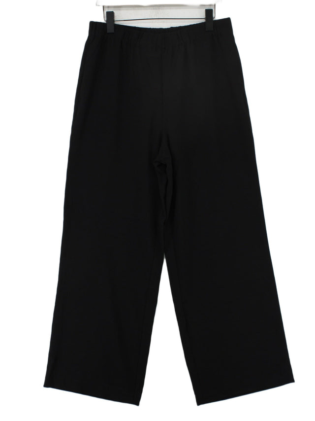 Selected Femme Women's Suit Trousers UK 14 Black 100% Polyester