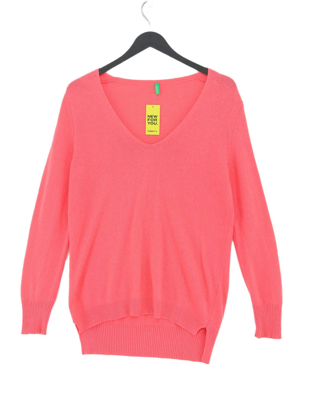 United Colors Of Benetton Women's Jumper XS Pink