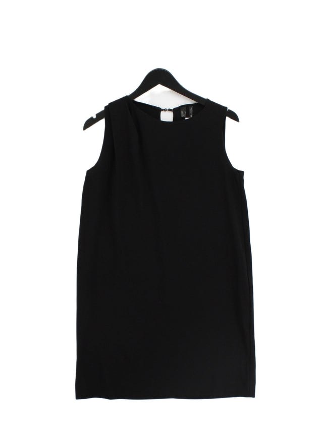 Mango Women's Midi Dress M Black 100% Polyester