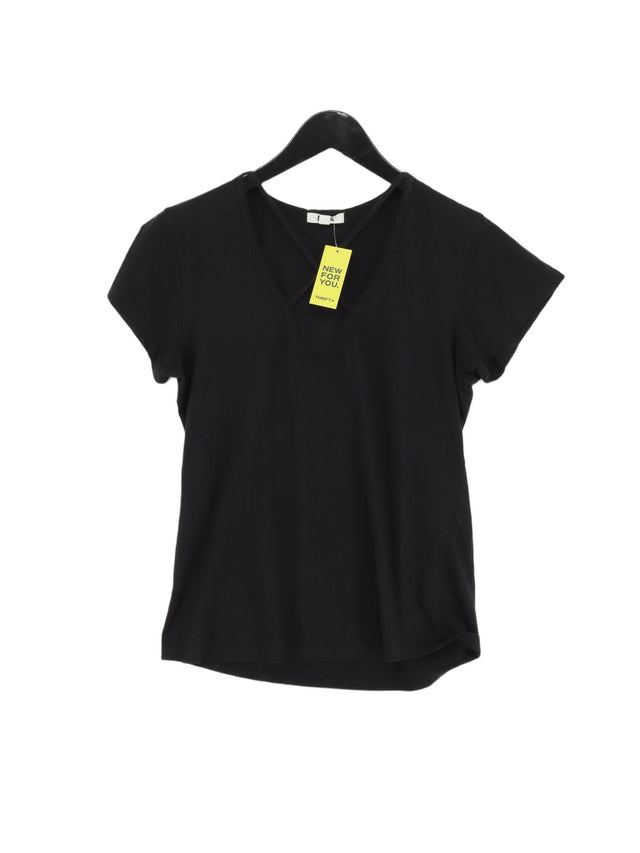 LNA Women's T-Shirt S Black 100% Cotton