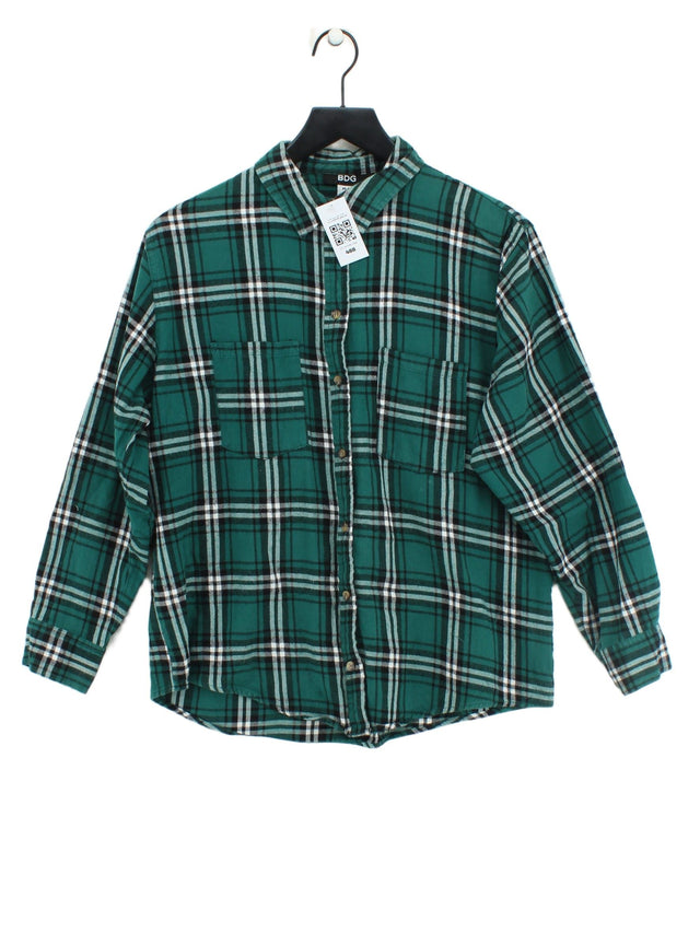 BDG Men's Shirt M Green 100% Cotton