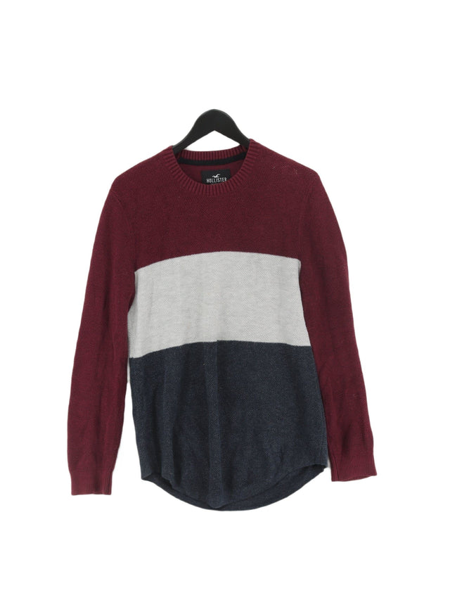 Hollister Men's Jumper S Multi Cotton with Nylon, Viscose