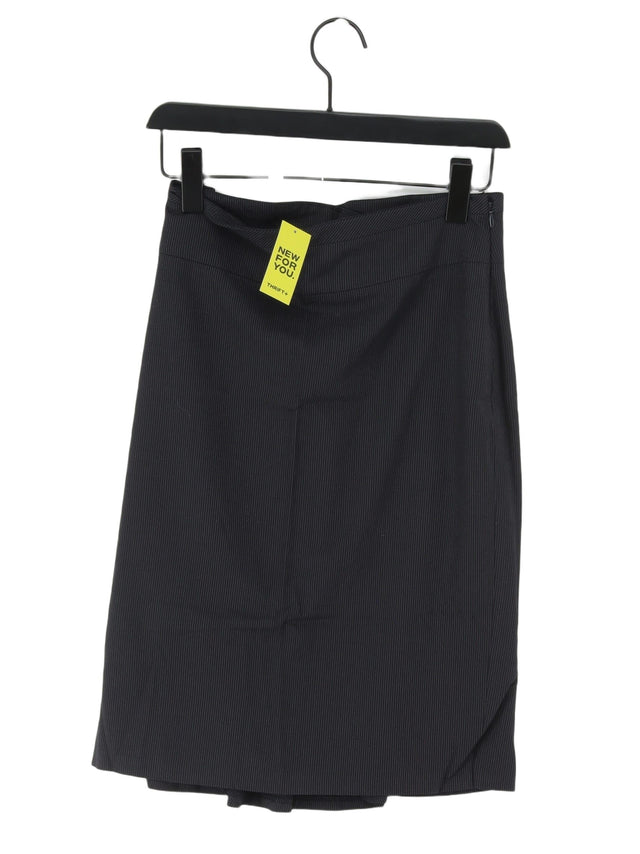 Reiss Women's Midi Skirt UK 12 Black 100% Other