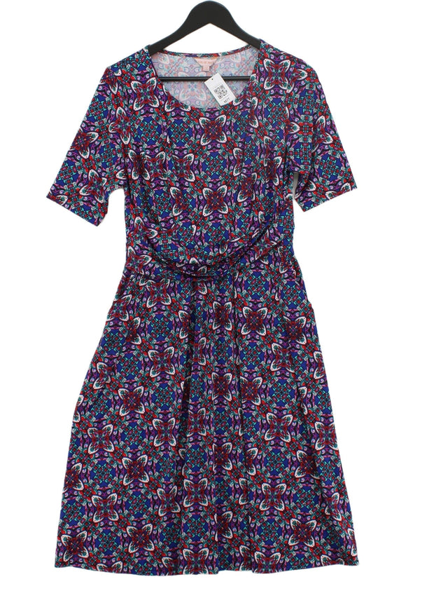 Jolie Moi Women's Midi Dress UK 12 Multi Polyester with Elastane