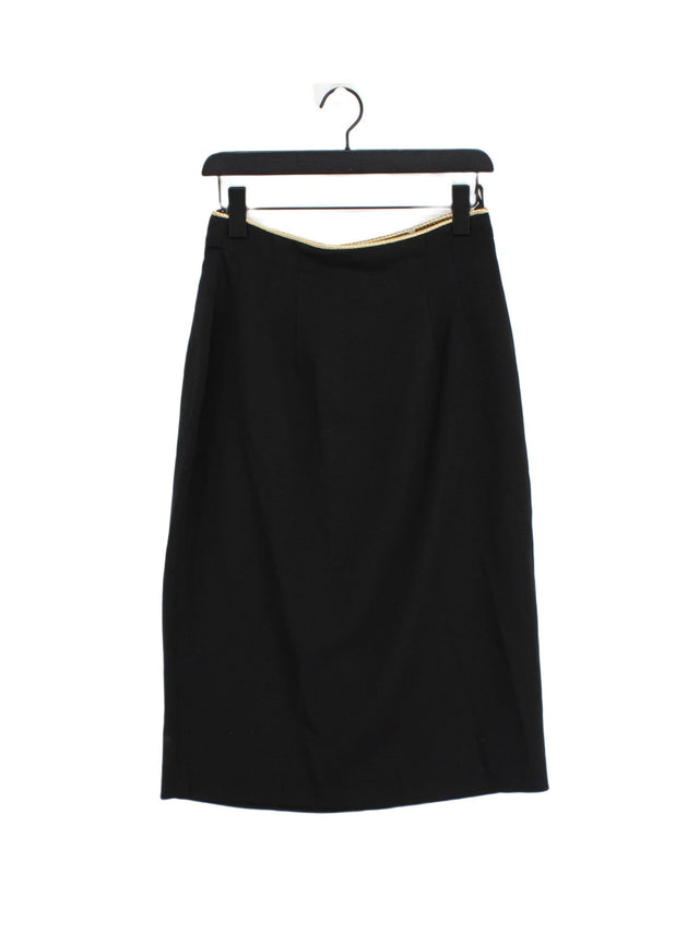 Opera Richards Women's Midi Skirt M Black Viscose with Other, Polyester