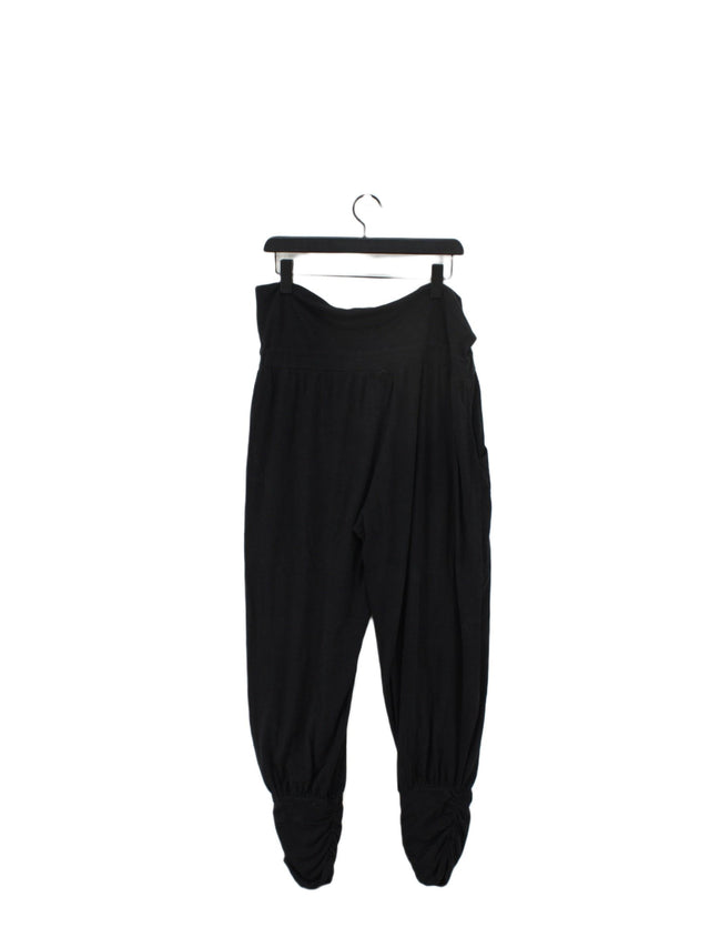 Hush Women's Jumpsuit M Black Cotton with Elastane, Lyocell Modal