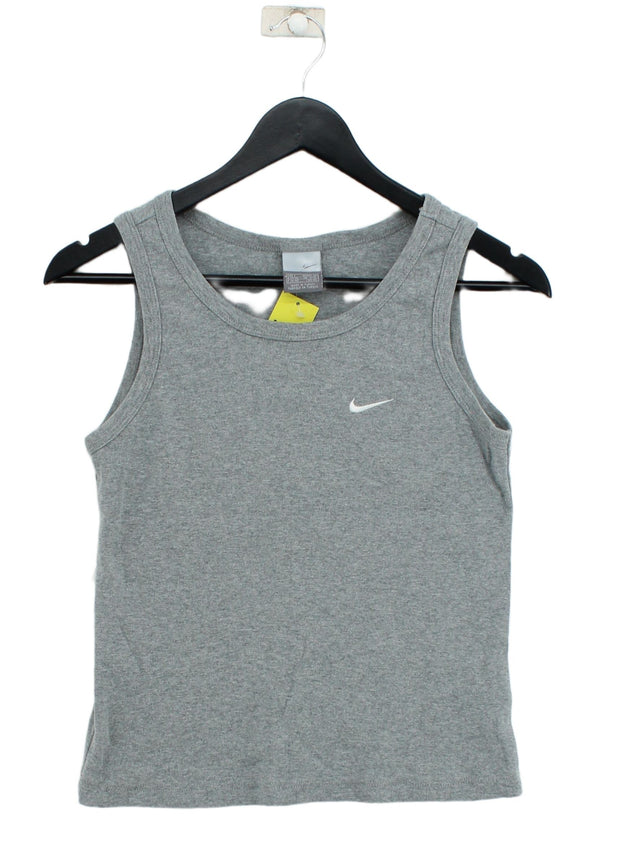 Nike Women's T-Shirt S Grey 100% Other