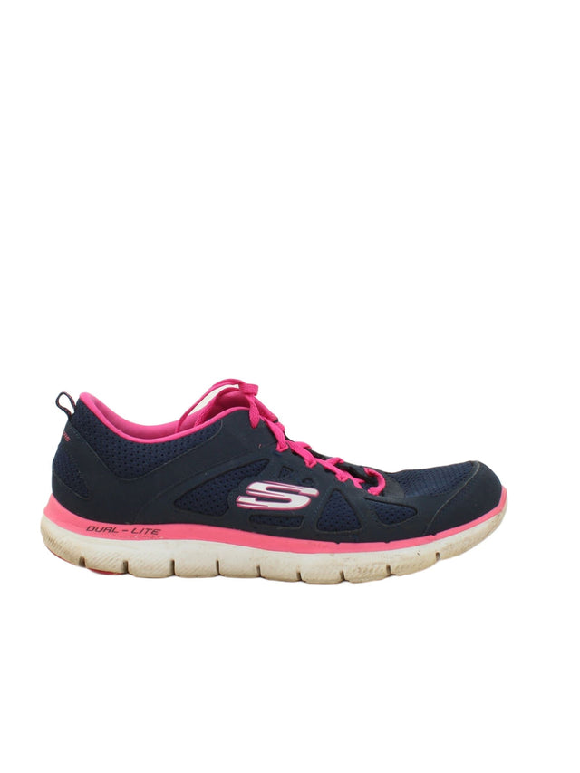 Skechers Women's Trainers UK 6 Blue 100% Other