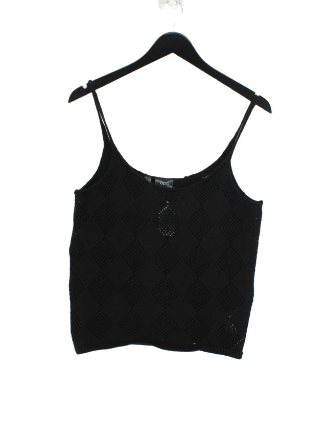Bpc Bonprix Collection Women's T-Shirt M Black Cotton with Acrylic