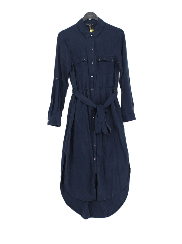 Forever New Women's Maxi Dress UK 8 Blue 100% Lyocell Modal