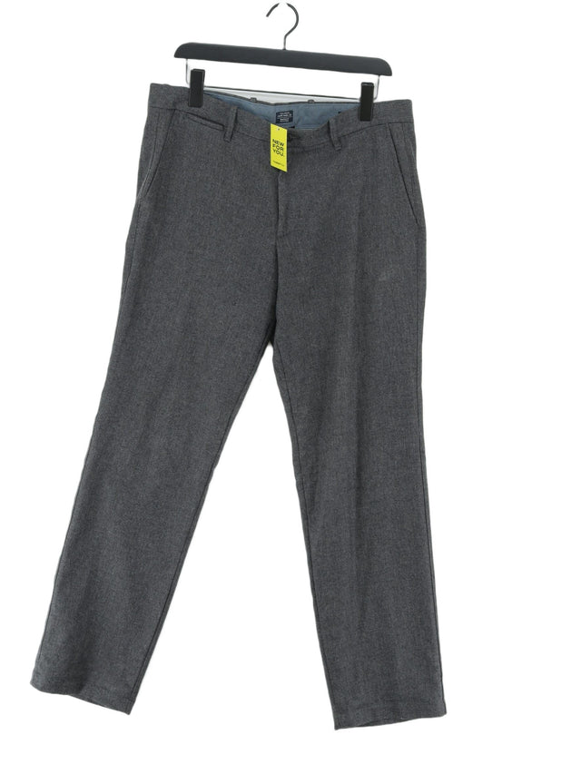 Gap Men's Suit Trousers W 34 in Grey