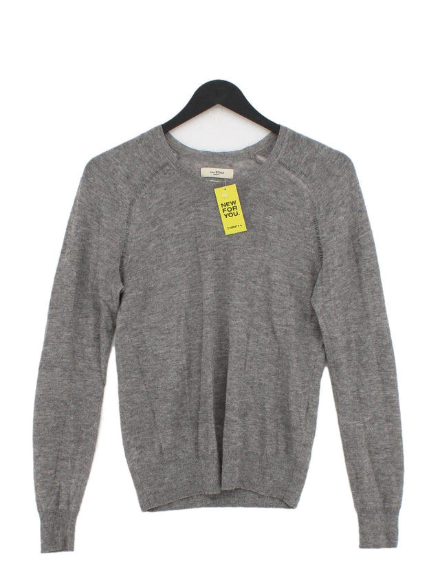 Isabel ETOILE Marant Women's Jumper UK 10 Grey Other with Polyamide, Wool