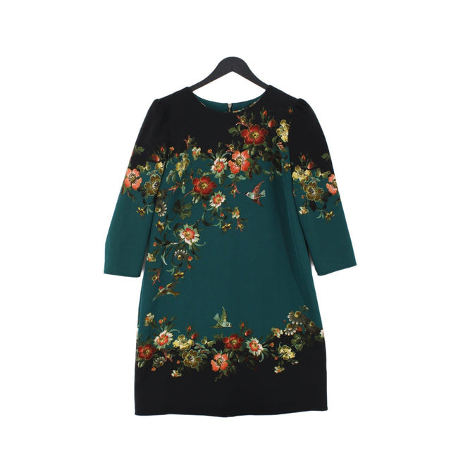 Oasis Women's Midi Dress UK 12 Multi Polyester with Elastane
