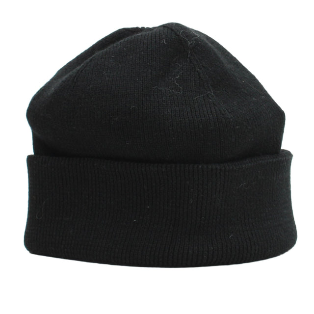 Arket Men's Hat Black Wool with Cotton