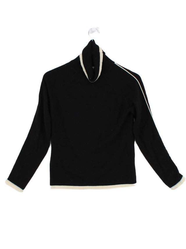 Cashmere Sutton Studio Women's Jumper S Black 100% Wool