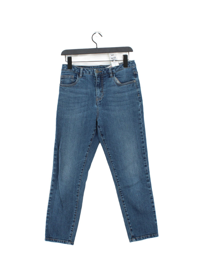 Noisy May Women's Jeans W 28 in; L 32 in Blue Cotton with Elastane