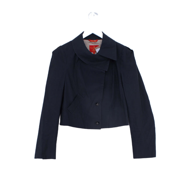 Vivienne Westwood Women's Jacket UK 18 Grey 100% Cotton