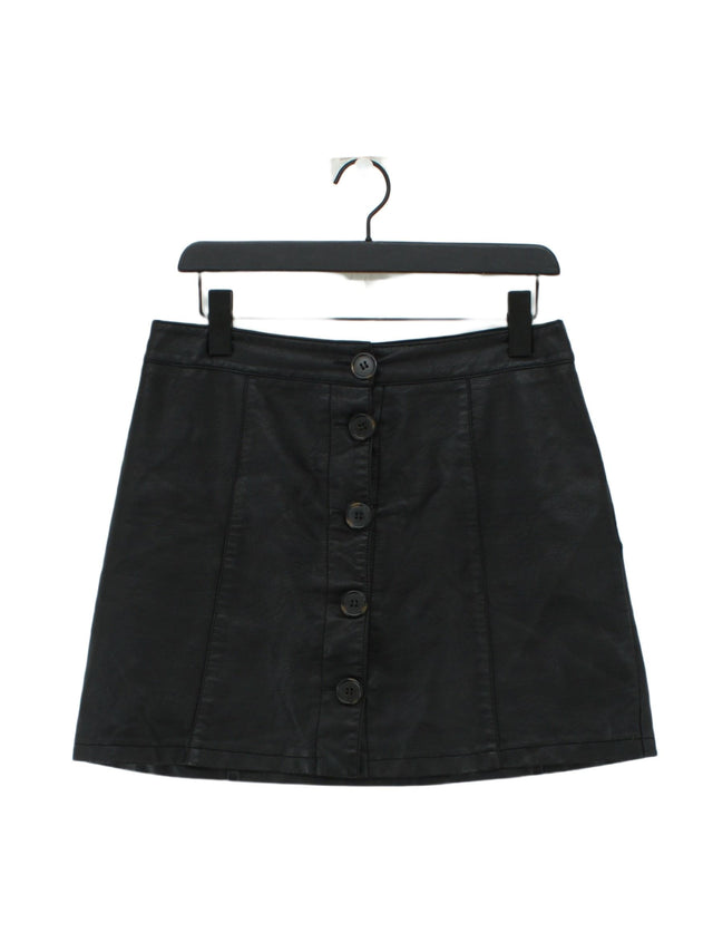 Pimkie Women's Midi Skirt UK 32 Black 100% Other