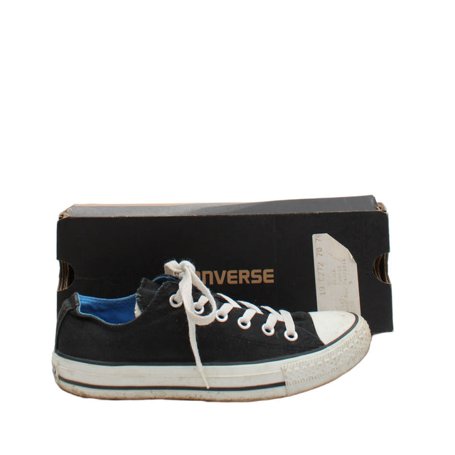 Converse Women's Trainers UK 6 Black 100% Other