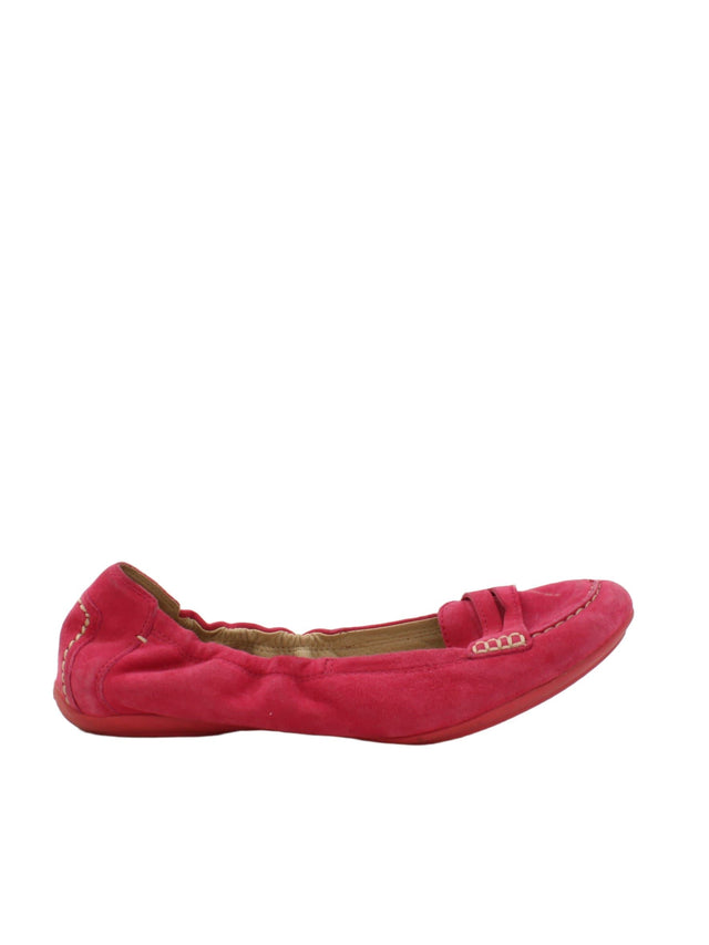 Geox Women's Flat Shoes UK 7.5 Pink 100% Other