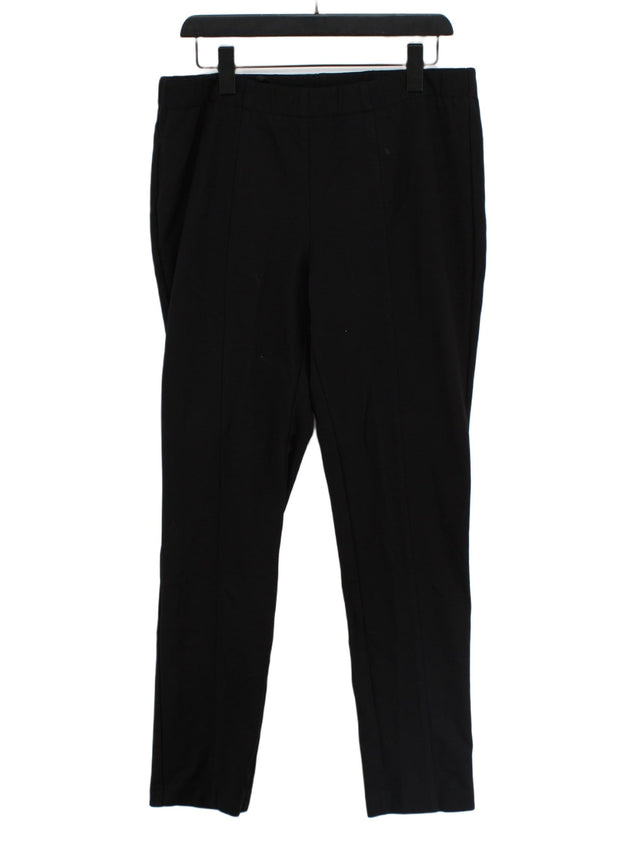 Gelco Women's Suit Trousers UK 20 Black 100% Polyester
