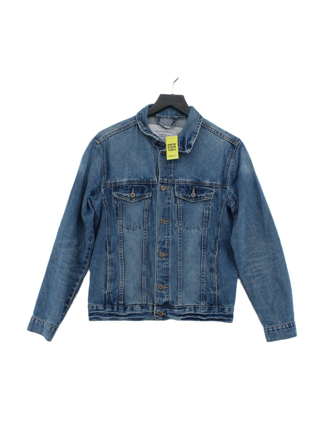 Reserved Women's Jacket S Blue 100% Cotton