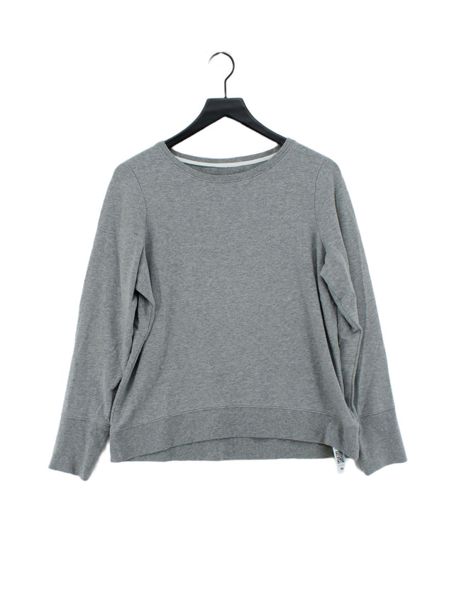 Dharma Bums Women's Top M Grey Cotton with Elastane
