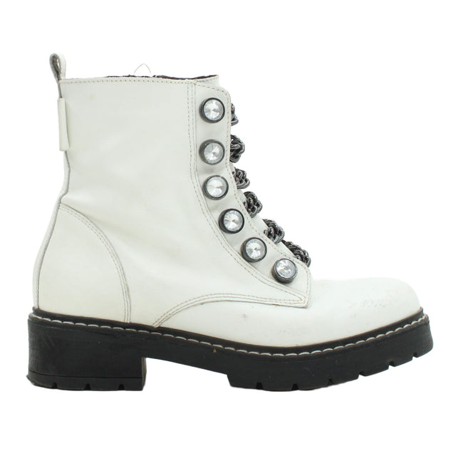 Kurt Geiger Women's Boots UK 4 White 100% Other