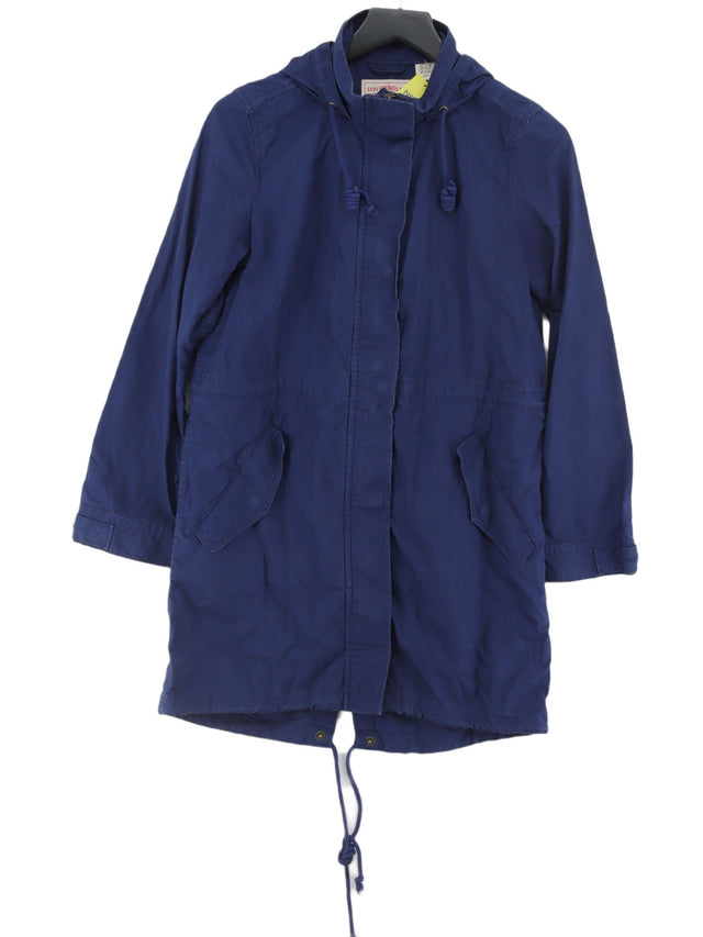 Levi’s Women's Coat S Blue 100% Cotton