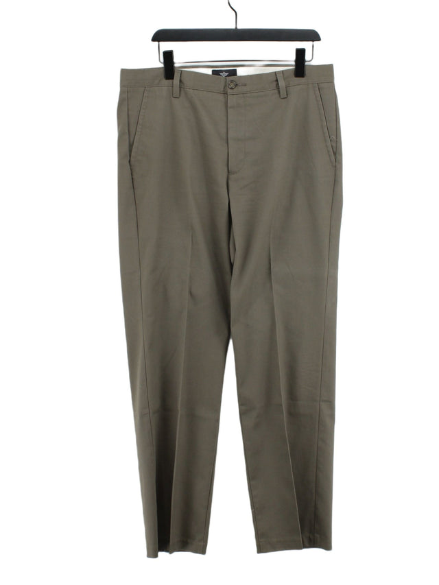 DOCKERS Men's Suit Trousers W 36 in Brown